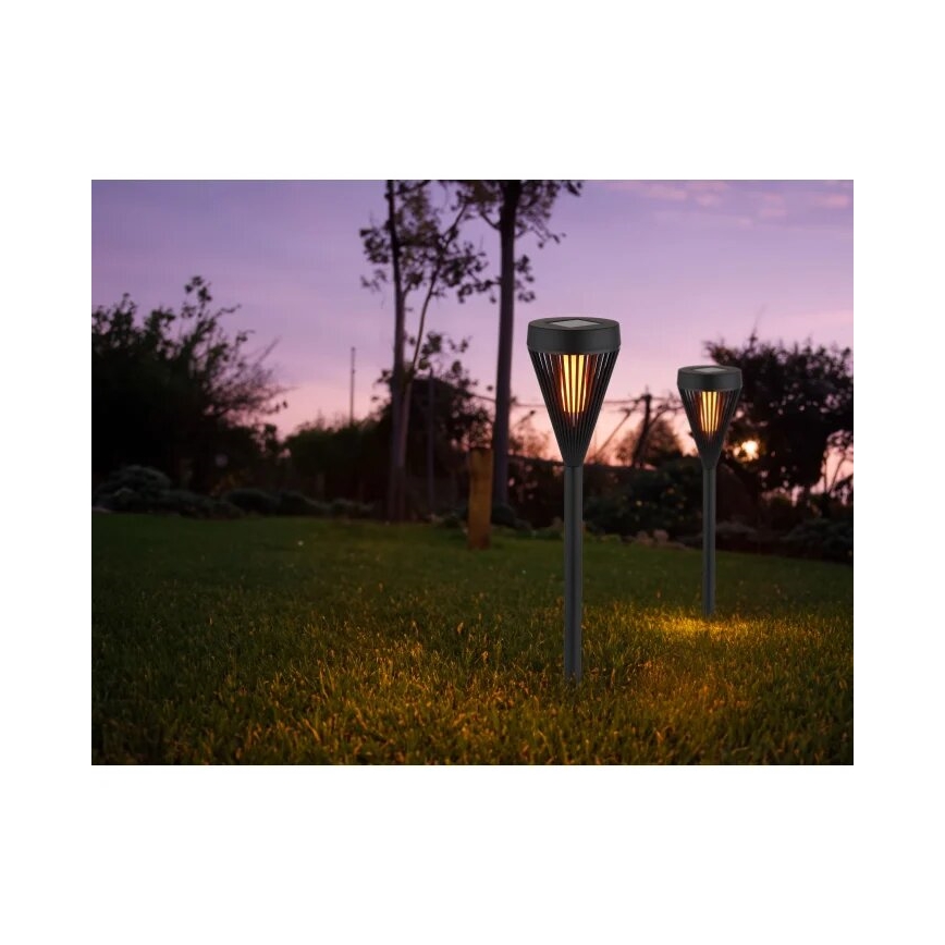 Globo - SET 2x Lámpara solar LED LED/0,1W/1,2V IP44 300 mAh