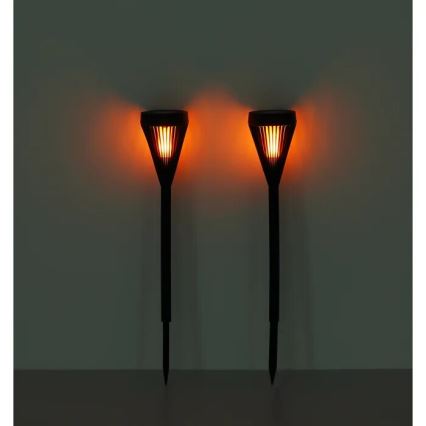 Globo - SET 2x Lámpara solar LED LED/0,1W/1,2V IP44 300 mAh