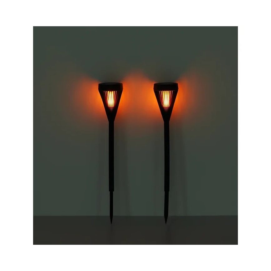 Globo - SET 2x Lámpara solar LED LED/0,1W/1,2V IP44 300 mAh