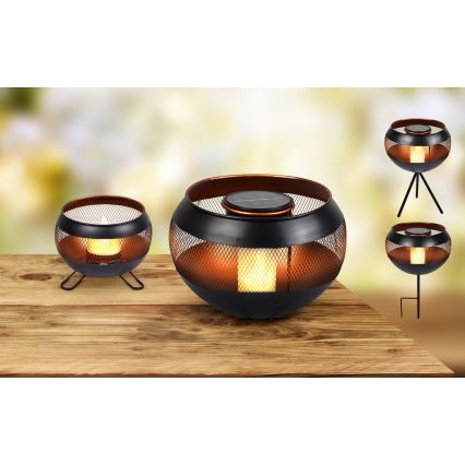Globo - Lámpara solar LED LED/1,2V IP44