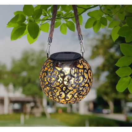 Globo - Lámpara solar LED LED/0,06W/3,2V IP44 200 mAh