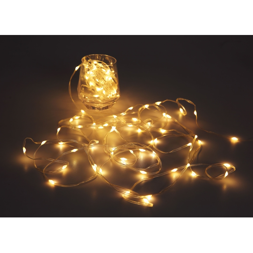Globo - Cinta LED 50xLED/0,06W/5V 5 m 8 funciones