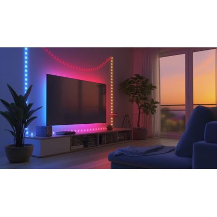 Globo - Tira LED RGB 50xLED/0,06W/5V 5 m 27 funciones