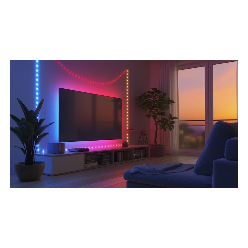Globo - Tira LED RGB 50xLED/0,06W/5V 5 m 27 funciones