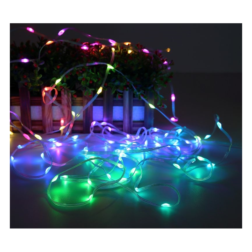 Globo - Tira LED RGB 50xLED/0,06W/5V 5 m 27 funciones