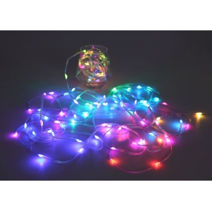 Globo - Tira LED RGB 50xLED/0,06W/5V 5 m 27 funciones