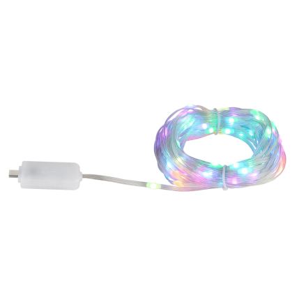 Globo - Tira LED RGB 50xLED/0,06W/5V 5 m 27 funciones
