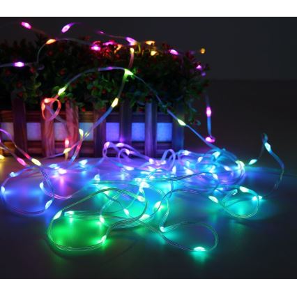 Globo - Tira LED RGB 100xLED/0,06W/5V 10 m 27 funciones