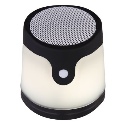Globo - LED RGB Lámpara de mesa con altavoz LED/5W/3,7V 1500 mAh