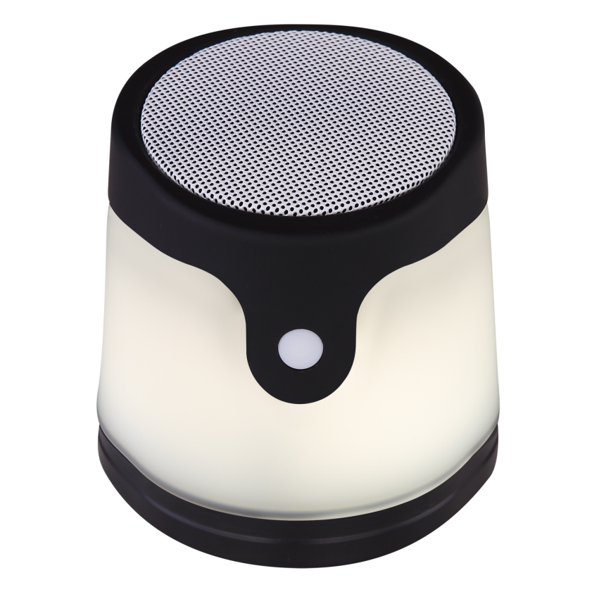 Globo - LED RGB Lámpara de mesa con altavoz LED/5W/3,7V 1500 mAh