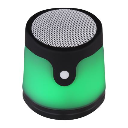 Globo - LED RGB Lámpara de mesa con altavoz LED/5W/3,7V 1500 mAh
