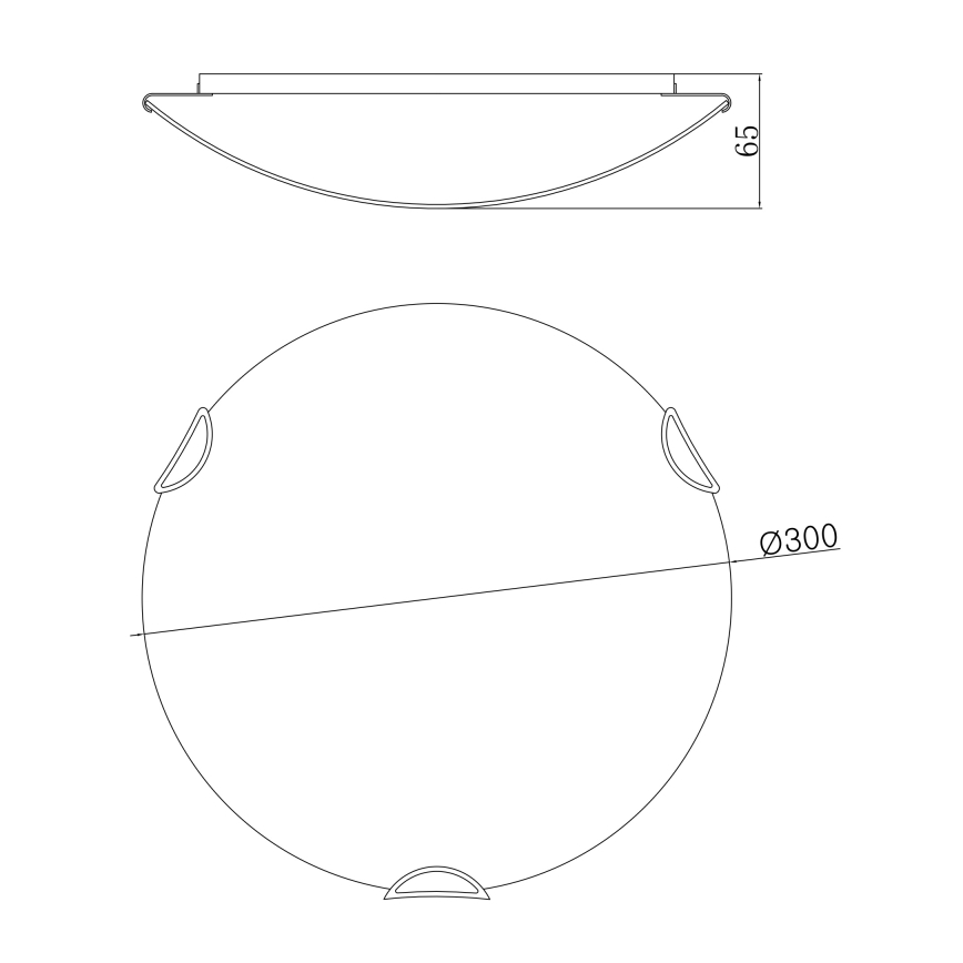 Globo 40402-2 - Plafón CALIMERO I 2xE27/60W/230V