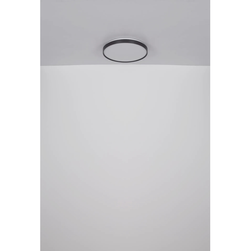 Globo - Plafón LED LED/24W/230V diá. 48 cm antracita