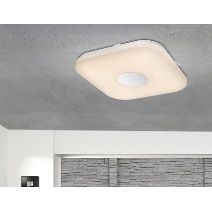 Globo - Plafón LED regulable LED/24W/230V 3000-6000K + control remoto