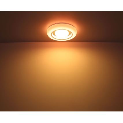 Globo - Plafón regulable RGBW LED/18W/230V 2700-6500K + control remoto