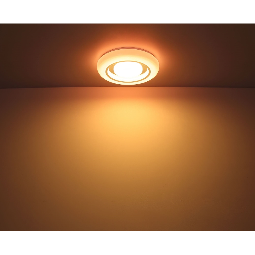 Globo - Plafón regulable RGBW LED/18W/230V 2700-6500K + control remoto