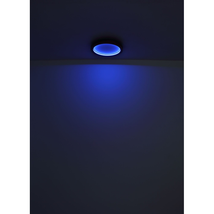 Globo - Plafón LED RGBW regulable LED/24W/230V 2700-6000K + control remoto