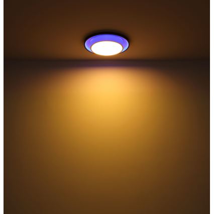 Globo - Plafón LED RGBW regulable LED/21W/230V 2700-6500K+ control remoto