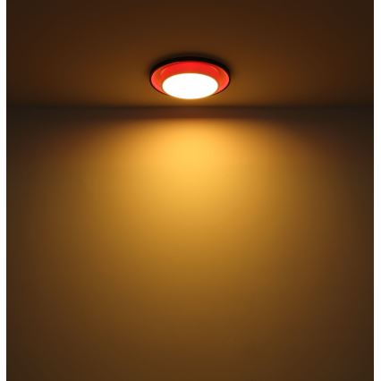 Globo - Plafón LED RGBW regulable LED/21W/230V 2700-6500K+ control remoto
