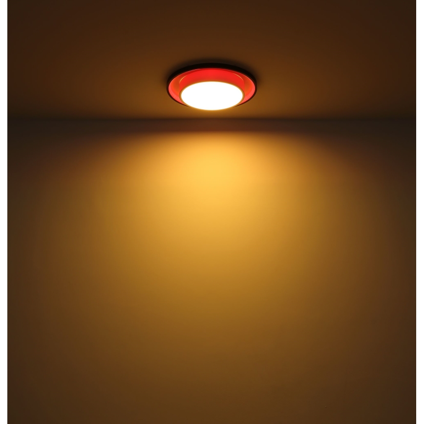 Globo - Plafón LED RGBW regulable LED/21W/230V 2700-6500K+ control remoto