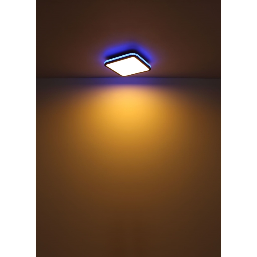 Globo - Plafón LED RGBW regulable LED/40W/230V 2700-6500K + control remoto