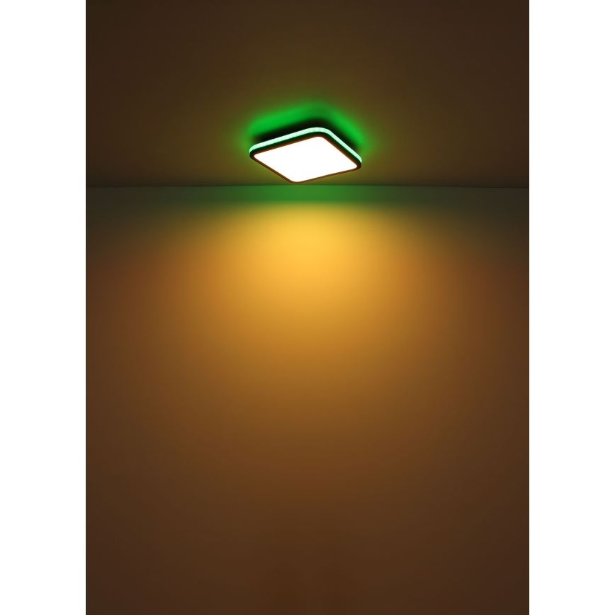 Globo - Plafón LED RGBW regulable LED/40W/230V 2700-6500K + control remoto