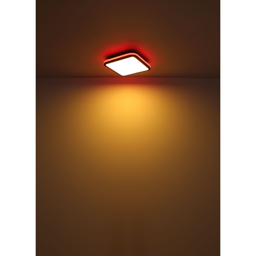 Globo - Plafón LED RGBW regulable LED/40W/230V 2700-6500K + control remoto