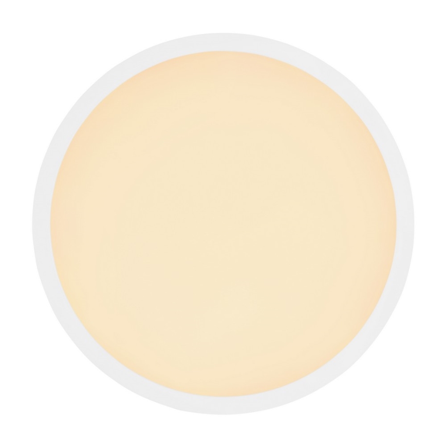 Globo - Luz de techo LED regulable para baño LED/18W/230V diá. 29,4 cm IP44 blanco