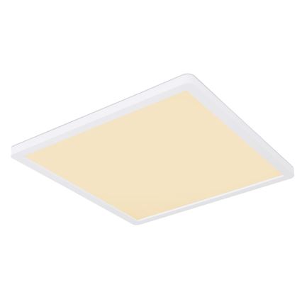 Globo - Luz de techo LED regulable para baño LED/18W/230V 29,4x29,4 cm IP44 blanco