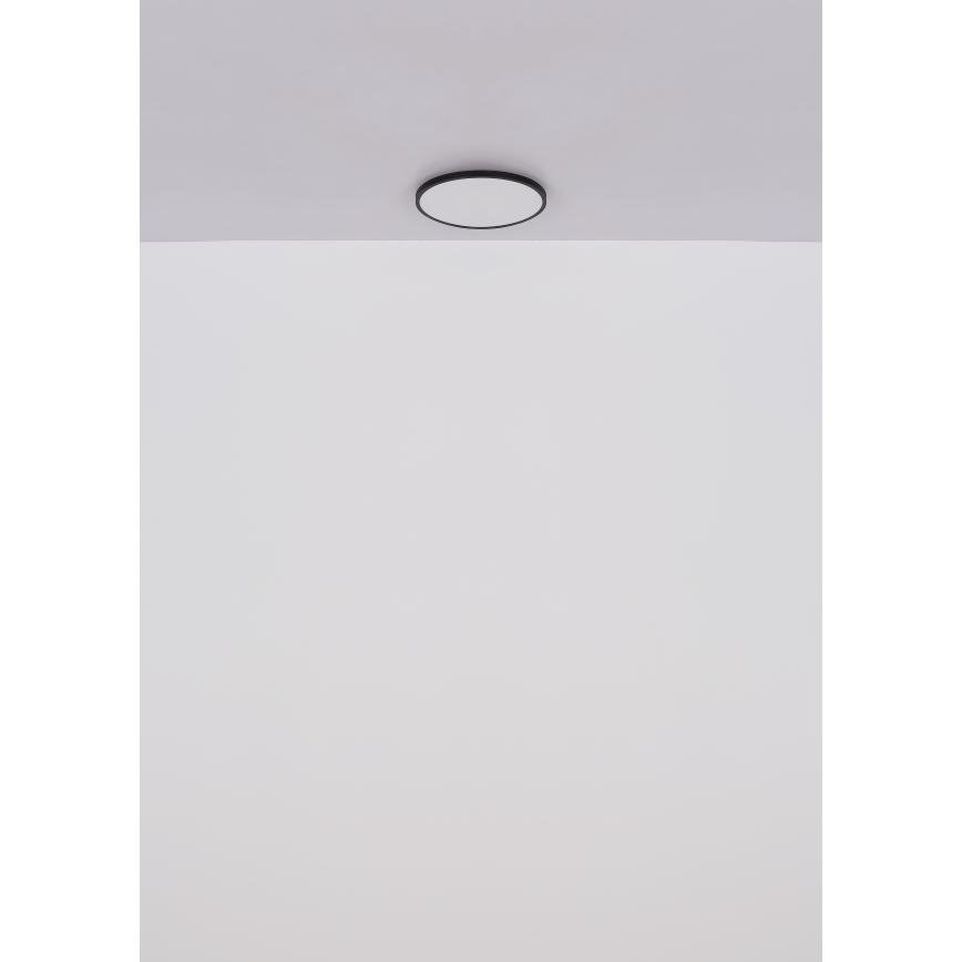 Globo - Plafón LED LED/15W/230V 4000K diá. 23 cm negro
