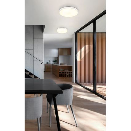 Globo - Plafón LED 15 W/230 V 4000 K Ø 23 cm blanco