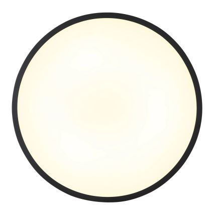 Globo - Plafón LED LED/20W/230V 4000K Ø 30 cm negro