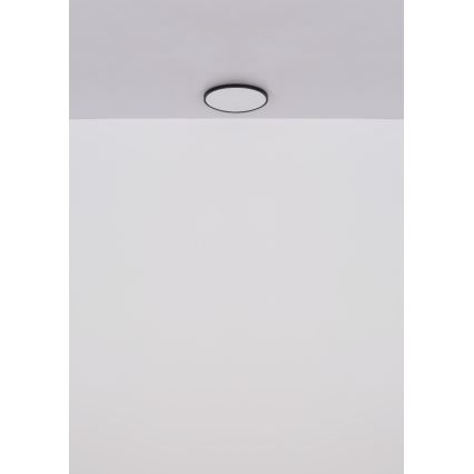 Globo - Plafón LED LED/32W/230V 4000K diá. 40 cm negro