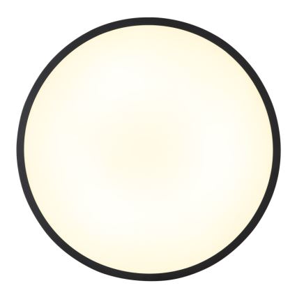 Globo - Plafón LED LED/32W/230V 4000K diá. 40 cm negro