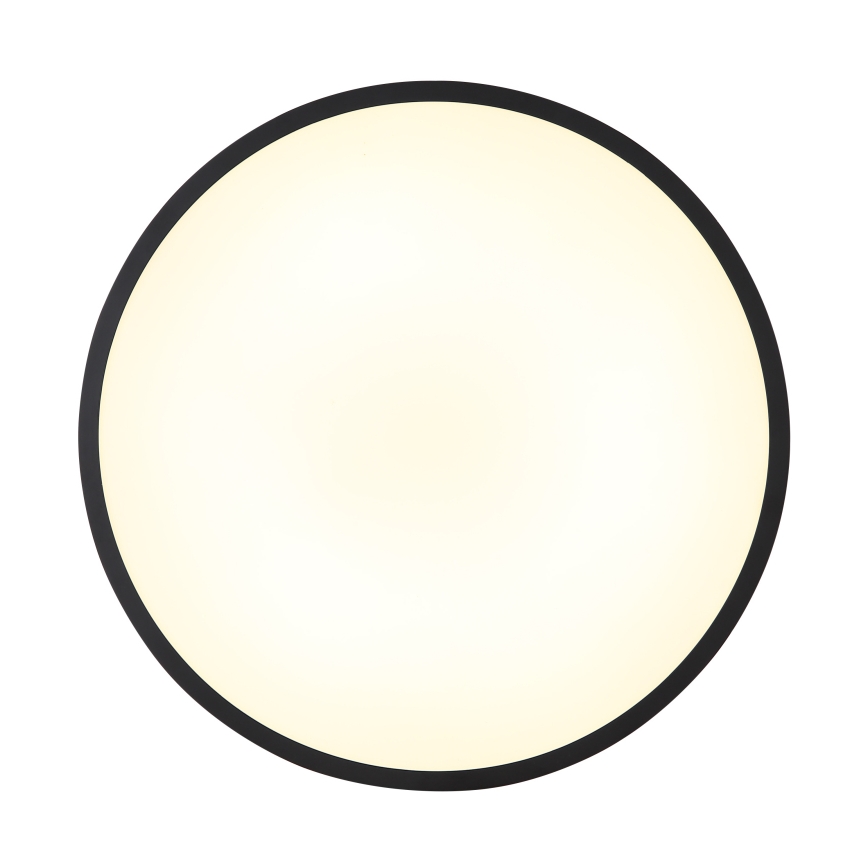 Globo - Plafón LED LED/32W/230V 4000K diá. 40 cm negro