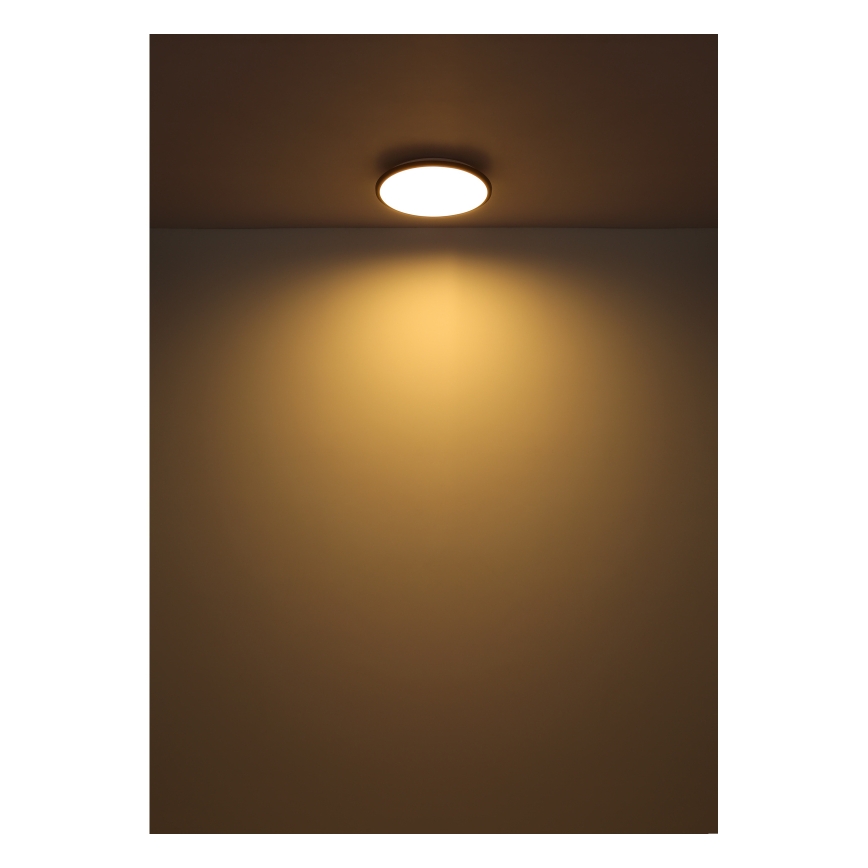 Globo - Plafón LED LED/18W/230V 3000K diá. 35 cm negro