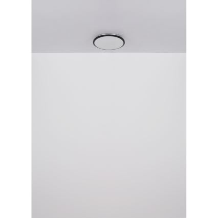 Globo - Plafón LED LED/18W/230V 3000K diá. 35 cm negro