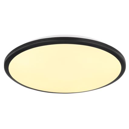 Globo - Plafón LED LED/18W/230V 3000K diá. 35 cm negro