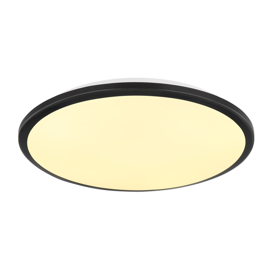 Globo - Plafón LED LED/18W/230V 3000K diá. 35 cm negro