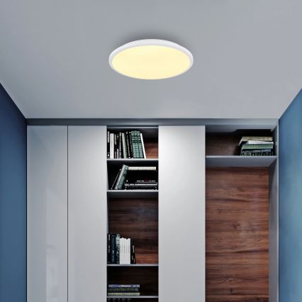 Globo - Plafón LED LED/18W/230V 3000K diá. 35 cm blanco
