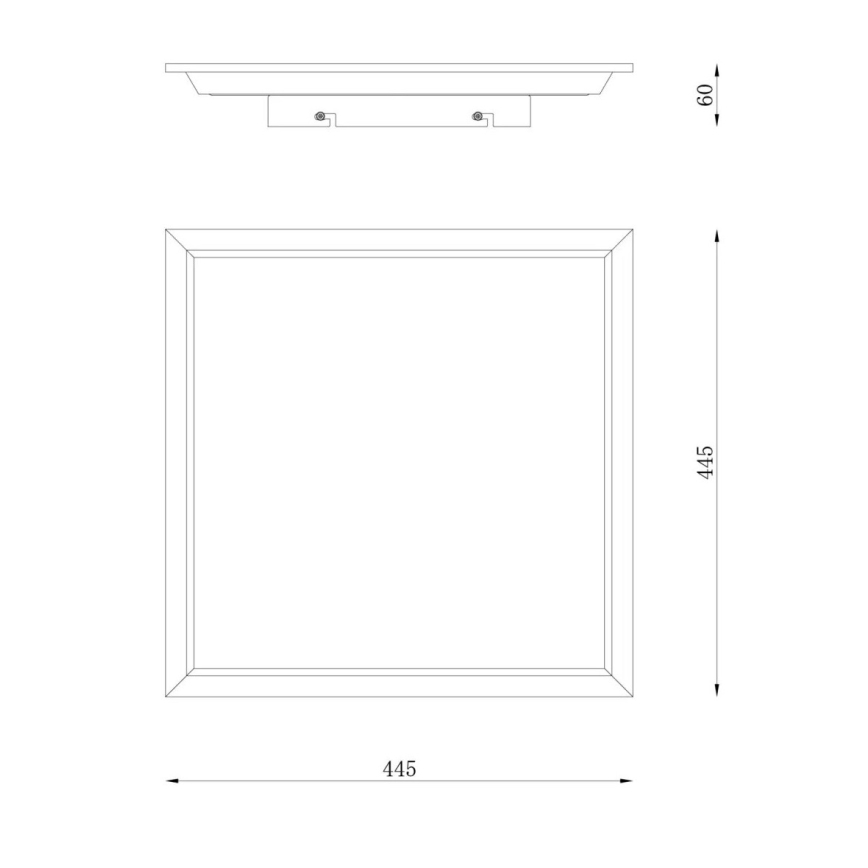 Globo - Plafón LED LED/24W/230V