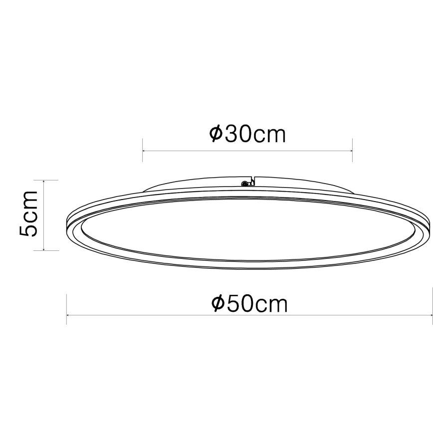 Globo - Plafón LED LED/58W/230V d. 50 cm
