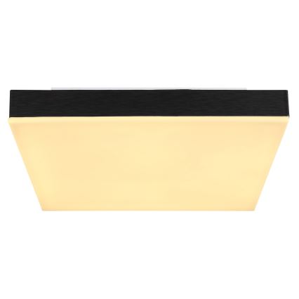 Globo - Plafón LED LED/18W/230V 30x30 cm negro