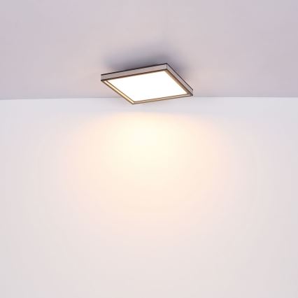 Globo - Lámpara de techo LED LED/12W/230V 30x30 cm negro/blanco