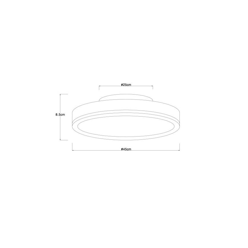 Globo - Plafón LED LED/24W/230V 3000K diá. 45 cm
