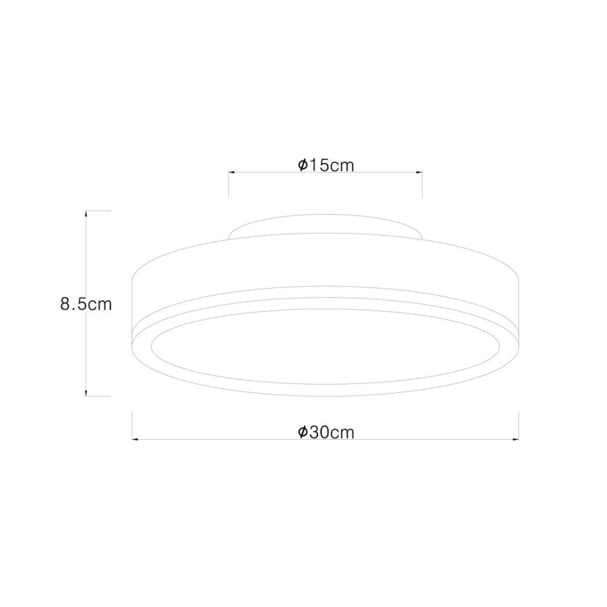 Globo - Plafón LED LED/12W/230V Ø 30 cm