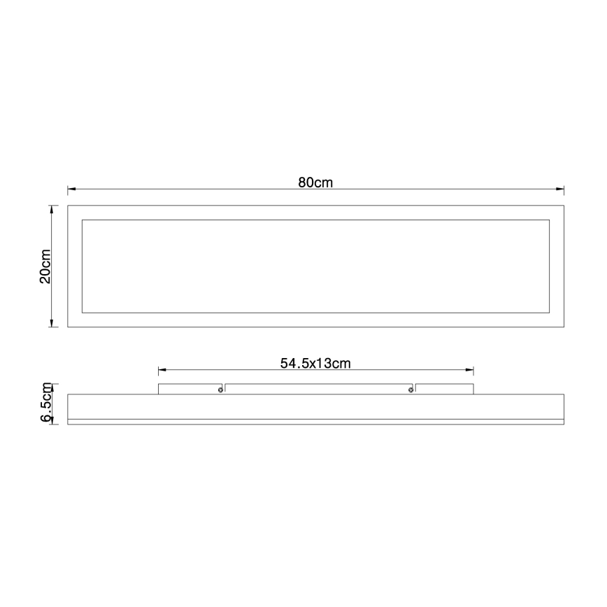 Globo - Plafón LED LED/24W/230V
