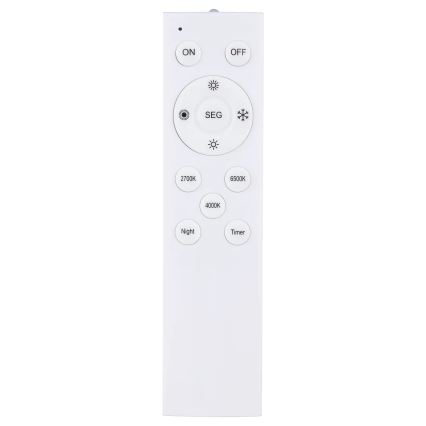 Globo - Plafón LED regulable LED/24W/230V 2700-6500K + control remoto marrón/blanco