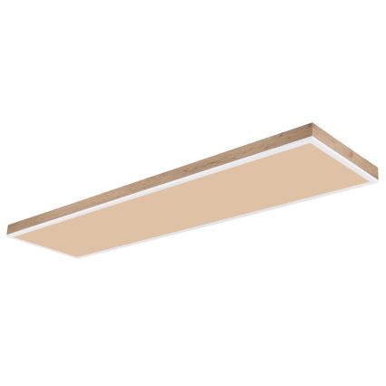 Globo - Plafón LED regulable LED/36W/230V 2700-6500K + control remoto marrón/blanco