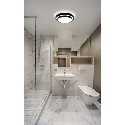 Globo - Lámpara de baño LED con sensor LED/18W/230V IP44